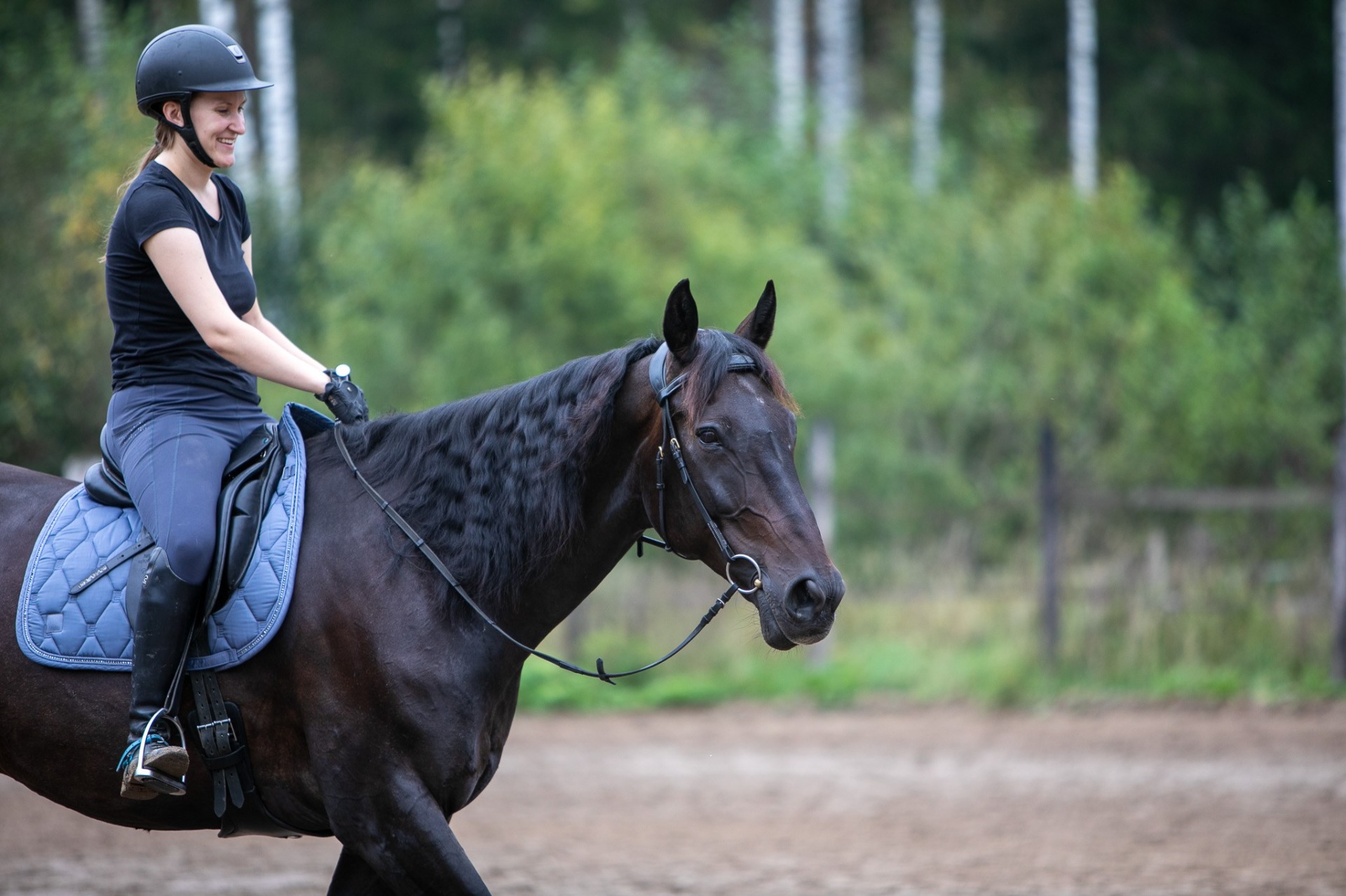 Kaikkia meitä yhdistää rakkaus hevosiin. Kuvituskuva: Milla Cornea