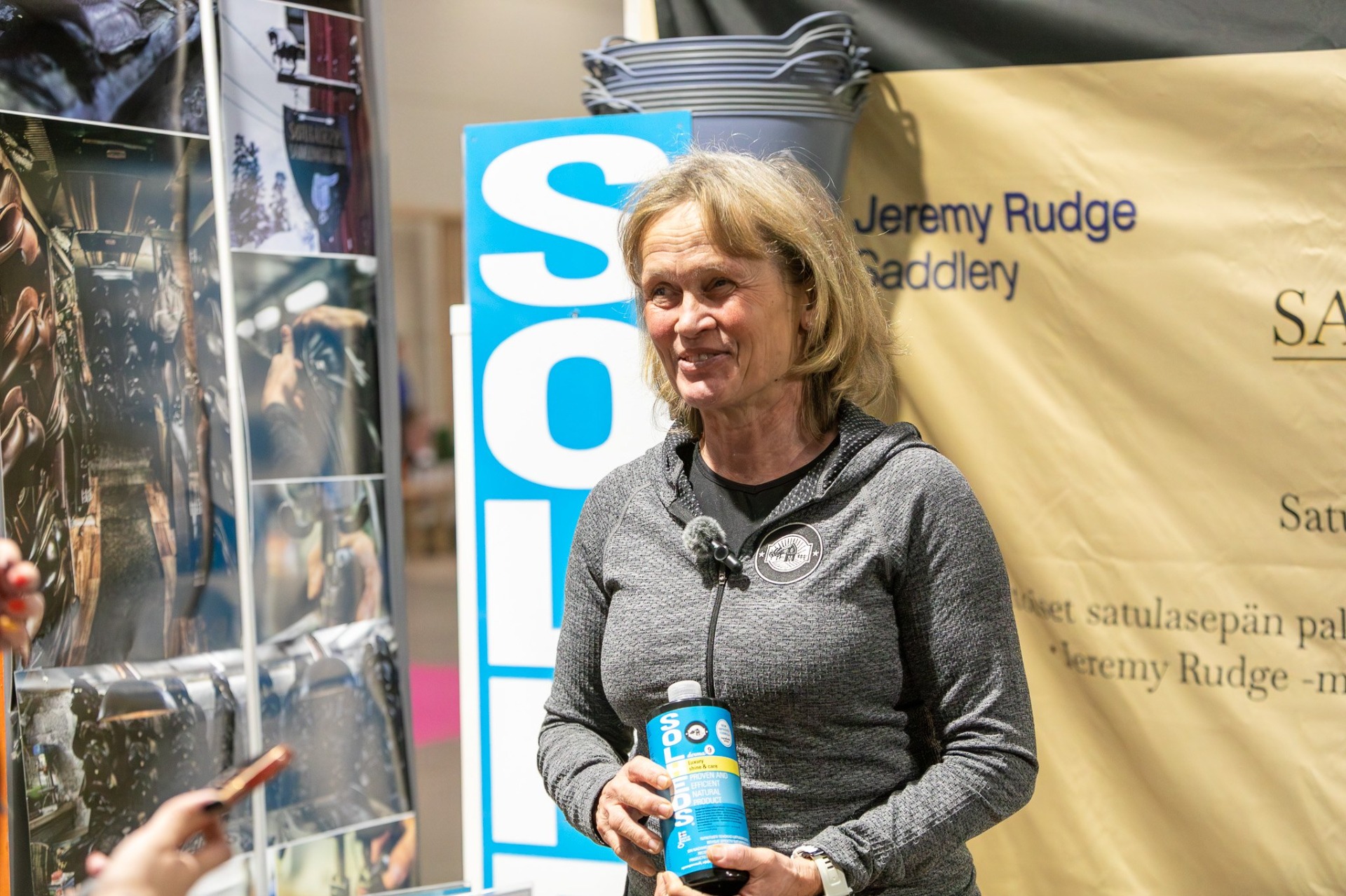 Biokemisti ja Solhedsin perustaja Saija Pihkanen. HIHS 2026. Kuva: Milla Cornea